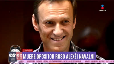 El opositor ruso Alekséi Navalni fallece en una cárcel del Ártico