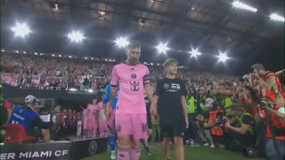 MESSI DELEITÓ A TODOS en el empate del Inter Miami ante Newells en partido amistoso