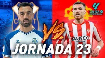 TENERIFE vs SPORTING GIJÓN | EL PRE-PARTIDO | PREVIA de la JORNADA 23 LIGA HYPERMOTION 2023/2024