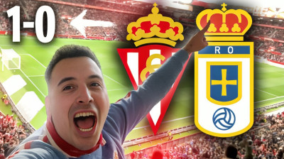 VOY al DERBI de ASTURIAS en EL MOLINÓN | SPORTING GIJÓN 1-0 OVIEDO | 10/2/2024