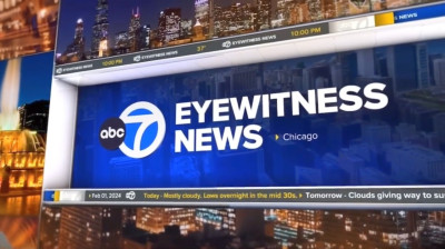 WLS ABC7 Eyewitness News 10PM open & close - February 1, 2024