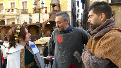 TUROLENSES DE HAIMAS,ACTORES NOVEL Y VETERANO Y TOMAS GUITARTE Y PILI BUJ