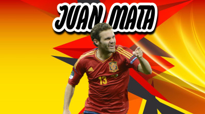 Regate Juan Mata en un rondo de la selección española
