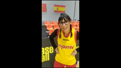7-11-23 declaraciones de Marta Ortega tras el debut de España en el Campeonato de Europa de béisbol
